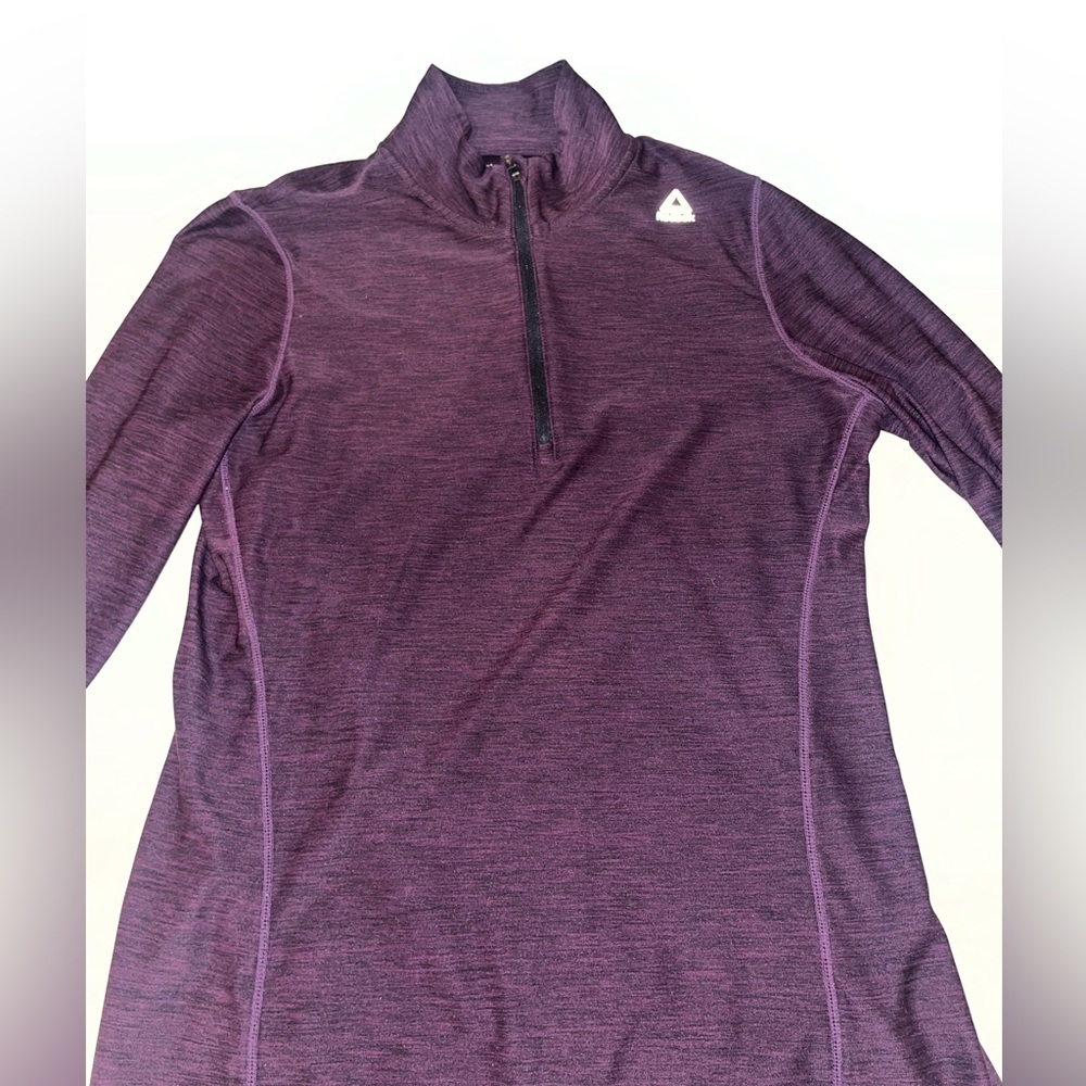 Purple Rebook half zip up